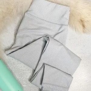 Fleece lined kyodan herringbone leggings